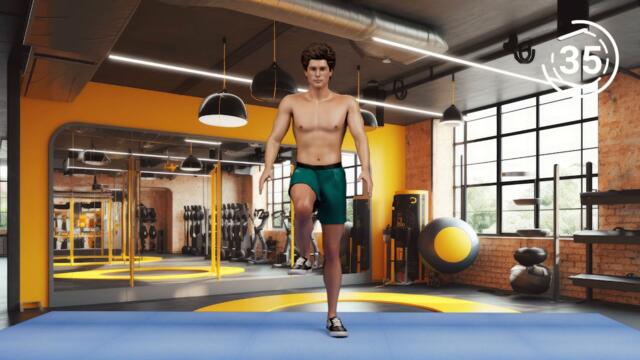 CROSS FITNESS Day 02   Daily Workout Plan  FULL BODY 98 Calories