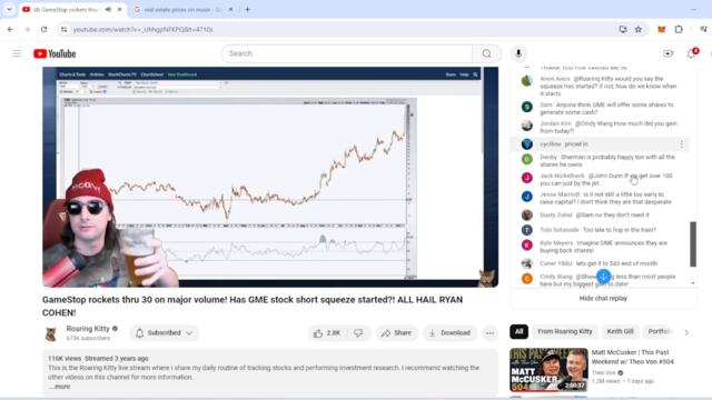 DFV and Anon discuss a short squeeze