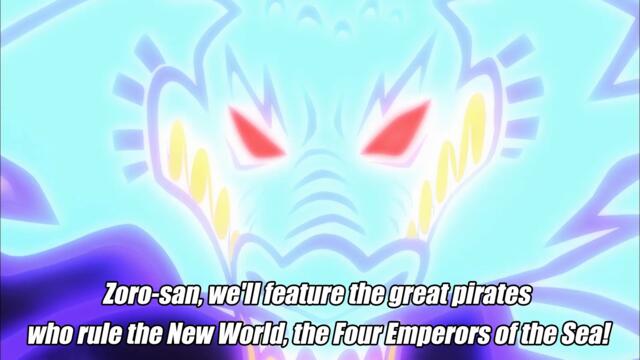 ONE PIECE episode Teaser  "Making History! The Turbulent Old and New Four Emperors!"