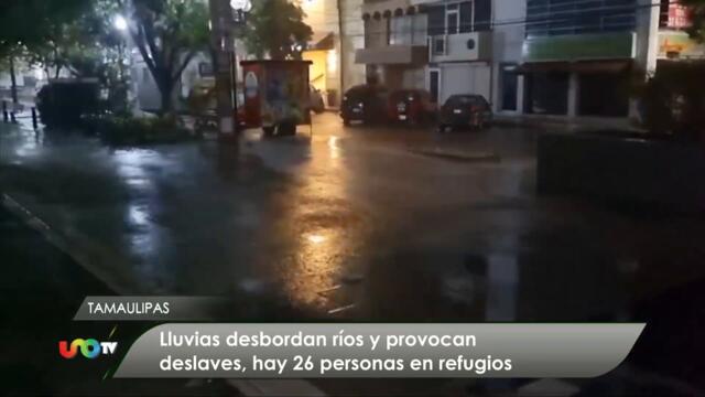 Tamaulipas despliega unidades de emergencia y refugios temporales por tormenta tropical Alberto