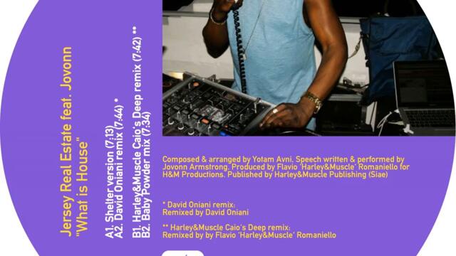 What Is House (feat. Jovonn) (David Oniani Remix)
