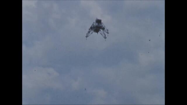 Neil Armstrong Lunar Landing Research Vehicle LLRV Crash 1968