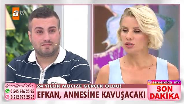 Efkan, annesine 24 yıl sonra kavuştu! - Esra Erol'da 4 Eylül 2024 @EsraErolatv