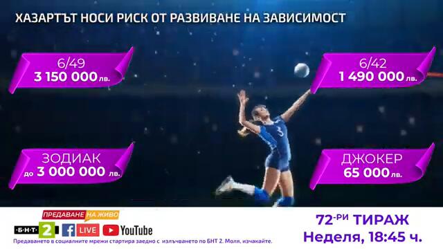 TOTO Live - Тираж 72/2024 г.