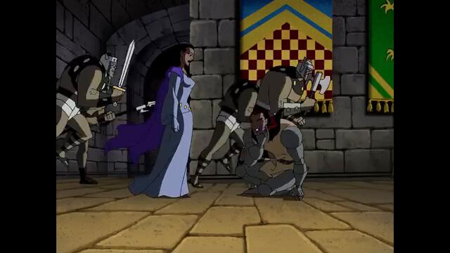 Morgiane le Fey - All Scenes Powers | Justice League (DCAU)