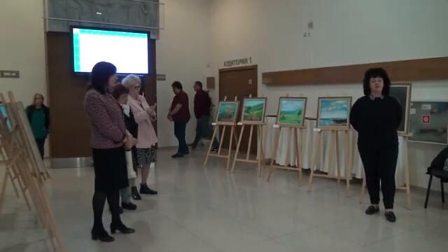 Мъж, претърпял тежък инцидент, намери утеха в рисуването