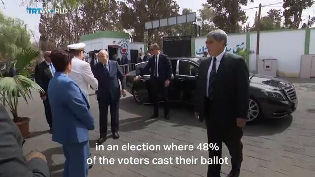 Tebboune wins second term with 94.65% of votes
