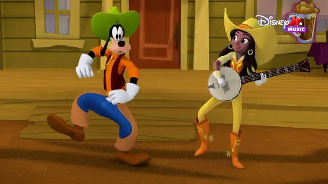 Mickey Mouse Funhouse | "Rootin' Tootin' Solution" Song | @disneyjr​