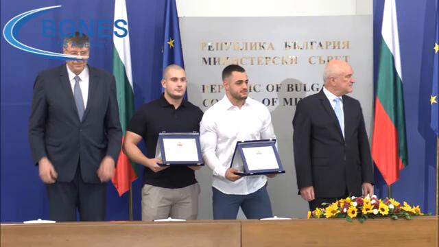 Олимпийските и параолимпийските герои на България бяха отличени на церемония в Министерски съвет