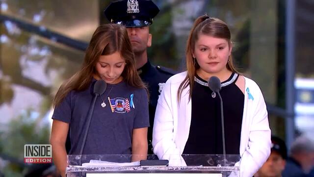 Kids Honor Loved Ones They Never Met During 9/11 Ceremony