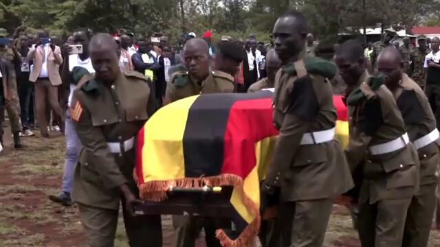 Rebecca Cheptegei laid to rest with full military honors | REUTERS