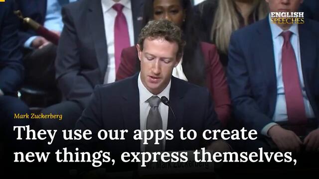 ENGLISH SPEECH | ZUCKERBERG & US SENATOR: Heated Showdown (English Subtitles)