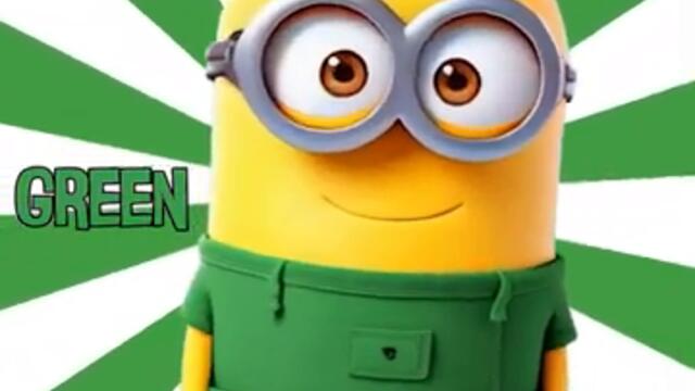 Despicable Me 5 Colors Song Minions | Nursery Rhymes for Kids | Super Simple Songs | Minyonlar