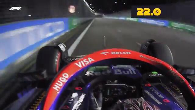 Daniel Ricciardo Sets The Fastest Lap | 2024 Singapore Grand Prix | DHL