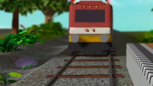 Vache Vache Railu Bandi - Train Rhyme | Telugu Rhymes for kids | Infobells #telugurhymes #infobells