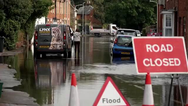 Parts of small English town underwater as river bursts its banks | REUTERS