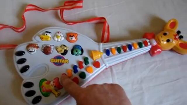 gitara zabawka toy toys Guitar [ WWW.zabawicdziecko.pl ]