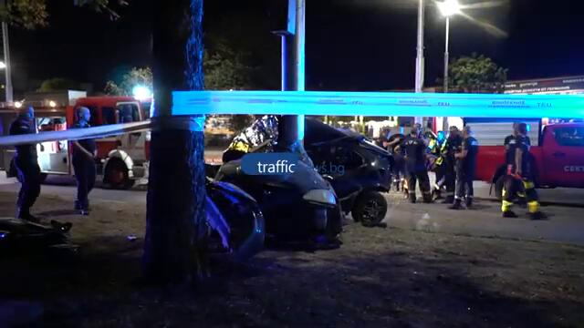 Жестока катастрофа с жертва на булевард в Пловдив