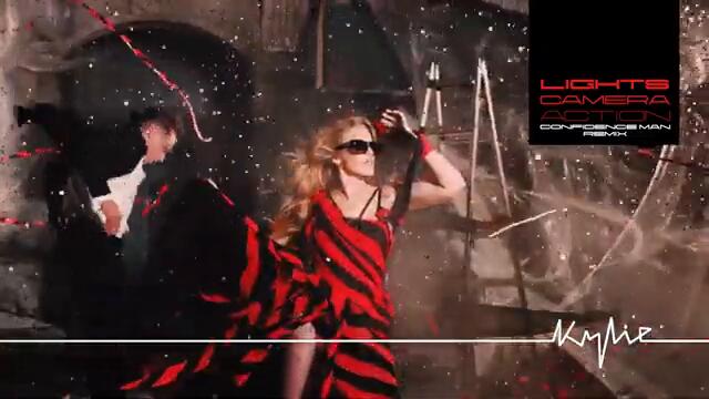 Kylie Minogue - Lights Camera Action (Confidence Man Remix) (Official Visualiser)