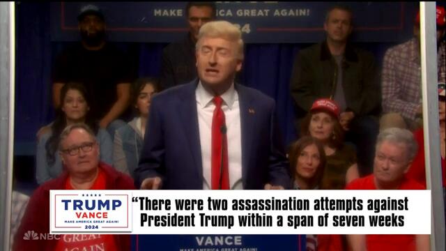 Trump Slams 'SNL' Over Assassination Attempt Jokes