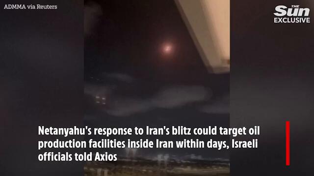 Israel ‘preparing to target Iran’s oil fields' as it vows to take revenge for 180-missile blitz