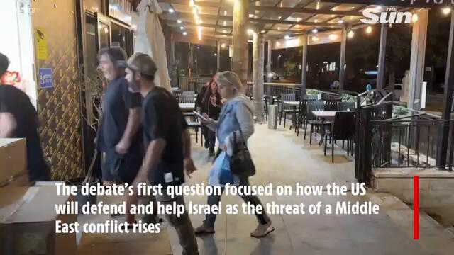 Walz and Vance reveal whether they'd back an Israeli strike on Iran after 180-missile blitz