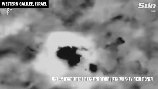 Israeli airstrikes and ground assaults eliminate 60 Hezbollah terror targets as war rages on