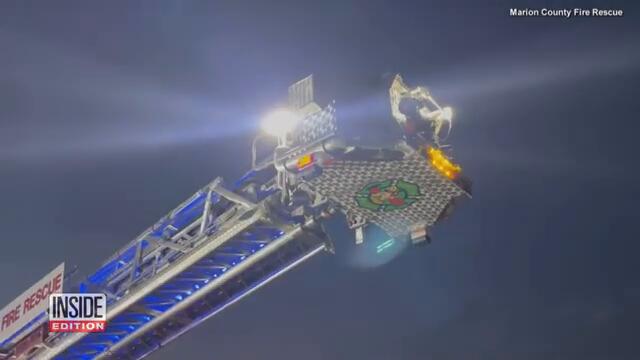 Tactical Team Rescues Dog That Fell in 14-Foot Hole