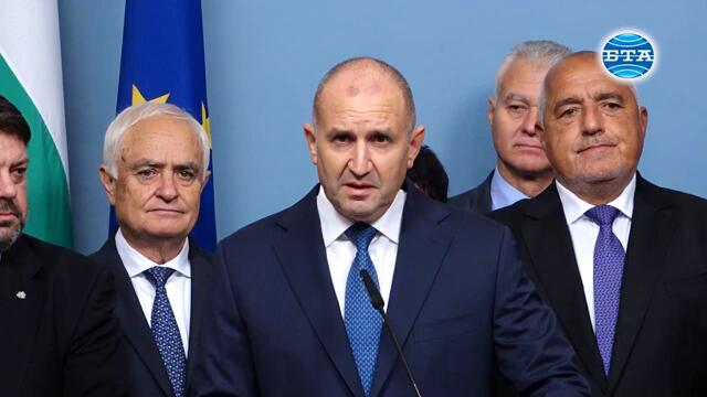 Румен Радев след КСНС: Към момента няма пряка заплаха за страната