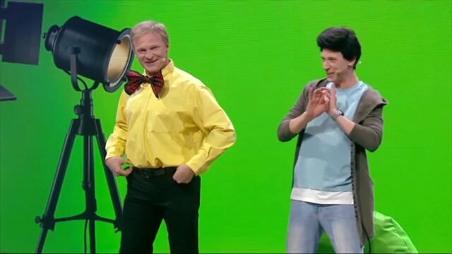 Артист от стара генерация с/у режисьор от нова генерация.