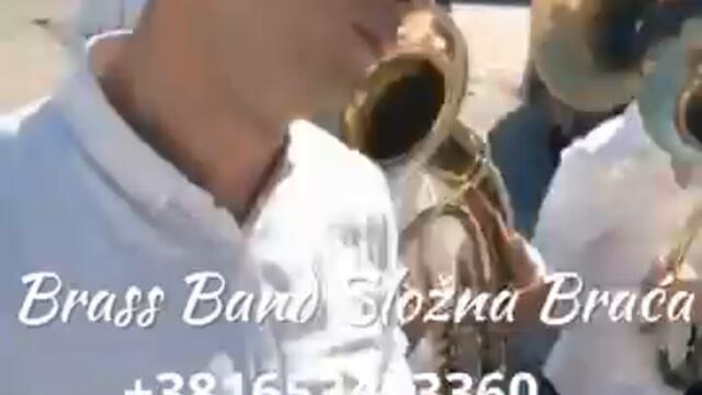 SA - SA ČOČEK BRASS BAND SLOŽNA BRAĆA PIROT SRBIJA UŽIVO 2024 #music  #live  #wedding  #tradition