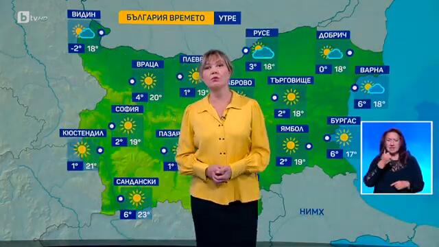 BTV Времето (21.10.2024 г. – централна емисия)