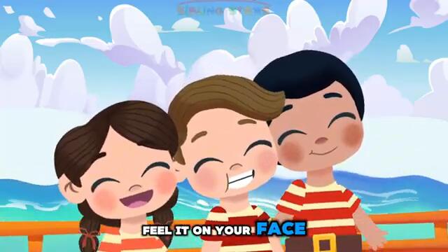 Sail Sail Sail Your Ship | Fun & Educational Kids Song Nursery Rhymes & Kids Songs 2024 With Lyrics
