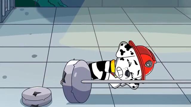 Paw Patrol Ultimate Rescue |  MARSHALL Goes to Jail By Police CHASE | So Sad Story | Rainbow 3