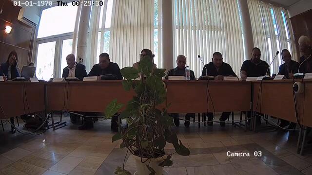 Видеозаписи от 19-то извънредно заседание на Общински съвет – Твърдица, 17.10.2024 г. - камера 3