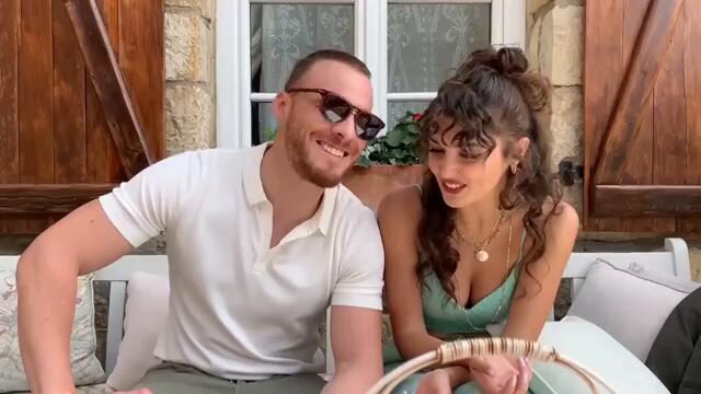 За кадром сериала Постучись в мою дверь  |  Hande Erçel ve Kerem Bürsin