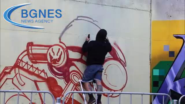 Продължава последният за годината фестивал на легалните графити в София