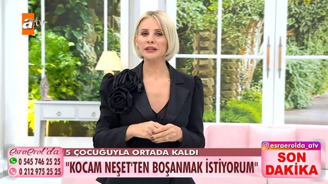 5 çocuğunu bırakıp başka bir kadınla kaçtı! - Esra Erol'da 14 Kasım 2024 @EsraErolatv