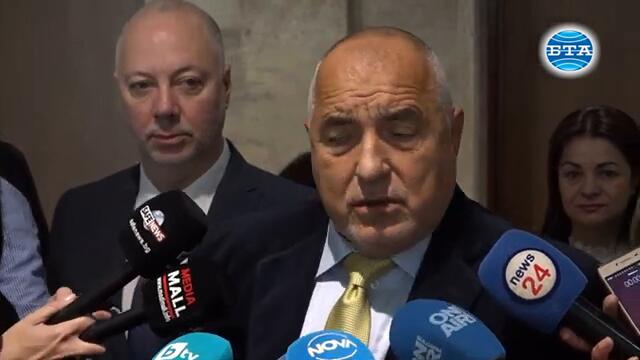 Бойко Борисов очаква следващата седмица да има избран председател на 51-вото Народно събрание