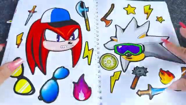 [ToyASMR] Decorate With Sticker Book Disney Mickey Mouse, Minnie Mouse #paperdiy #asmr