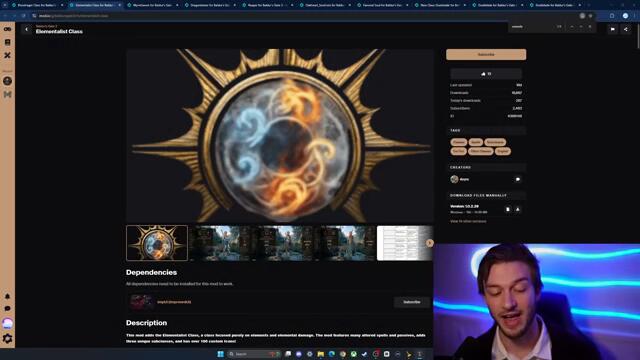 CONSOLE CLASS MODS Coming Soon to Baldur's Gate 3