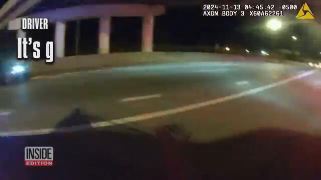 Police Officer Pulls Man Out of Burning Pick-Up Truck