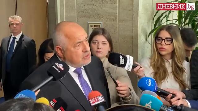 Борисов прогнозира неуспех на преговорите на "Възраждане" за правителство