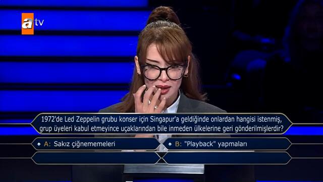 Derya Gücüm 200 bin TL değerindeki soruya ne cevap verdi? - Kim Milyoner Olmak İster? 1131. Bölüm