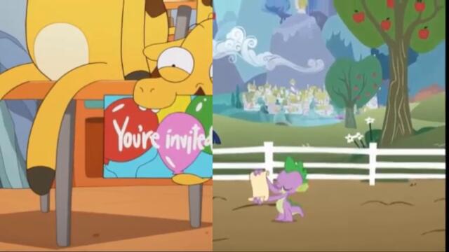 Candle Fox as Spike the Dragon