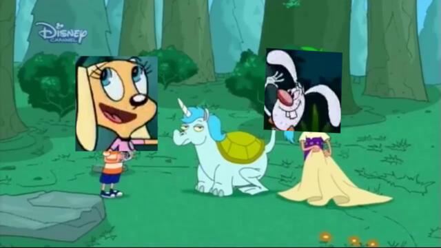 Phineas and Ferb Intro But With Brandy And Mr. Whiskers Characters as Phineas and Ferb