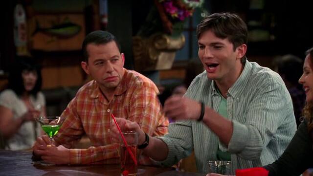 Двама мъже и половина сезон 11 епизод 7 Българско аудио