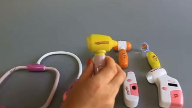 Докторски комплект с престилка www rayatoys com flv