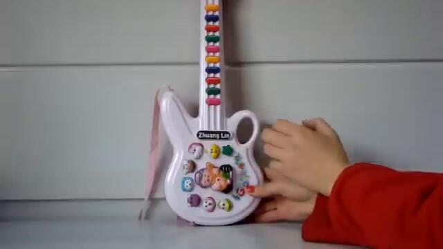 Бебешка китара на батерии - www.rayatoys.com