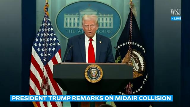 President Trump Says His Administration ’Will Restore Faith in American Air Travel’ | WSJ